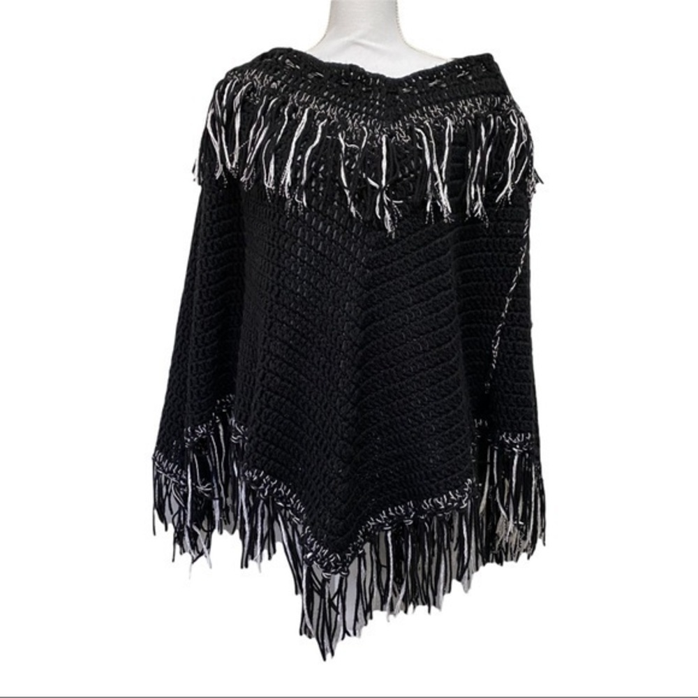 Vintage Crochet Poncho